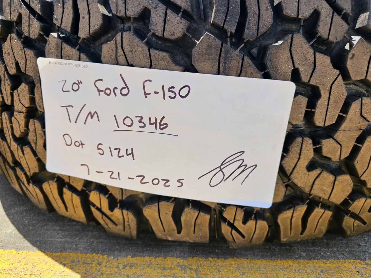 20" Ford F-150 KING RANCH OEM 10346 rims wheels Expedition 2025 2026 NEW BFG