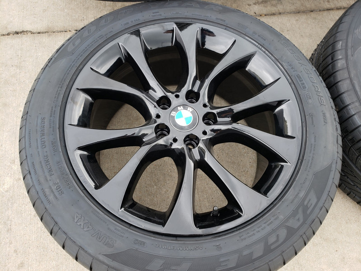 19" BMW OEM X5 wheels rims 86045 tires 5x120 NEW