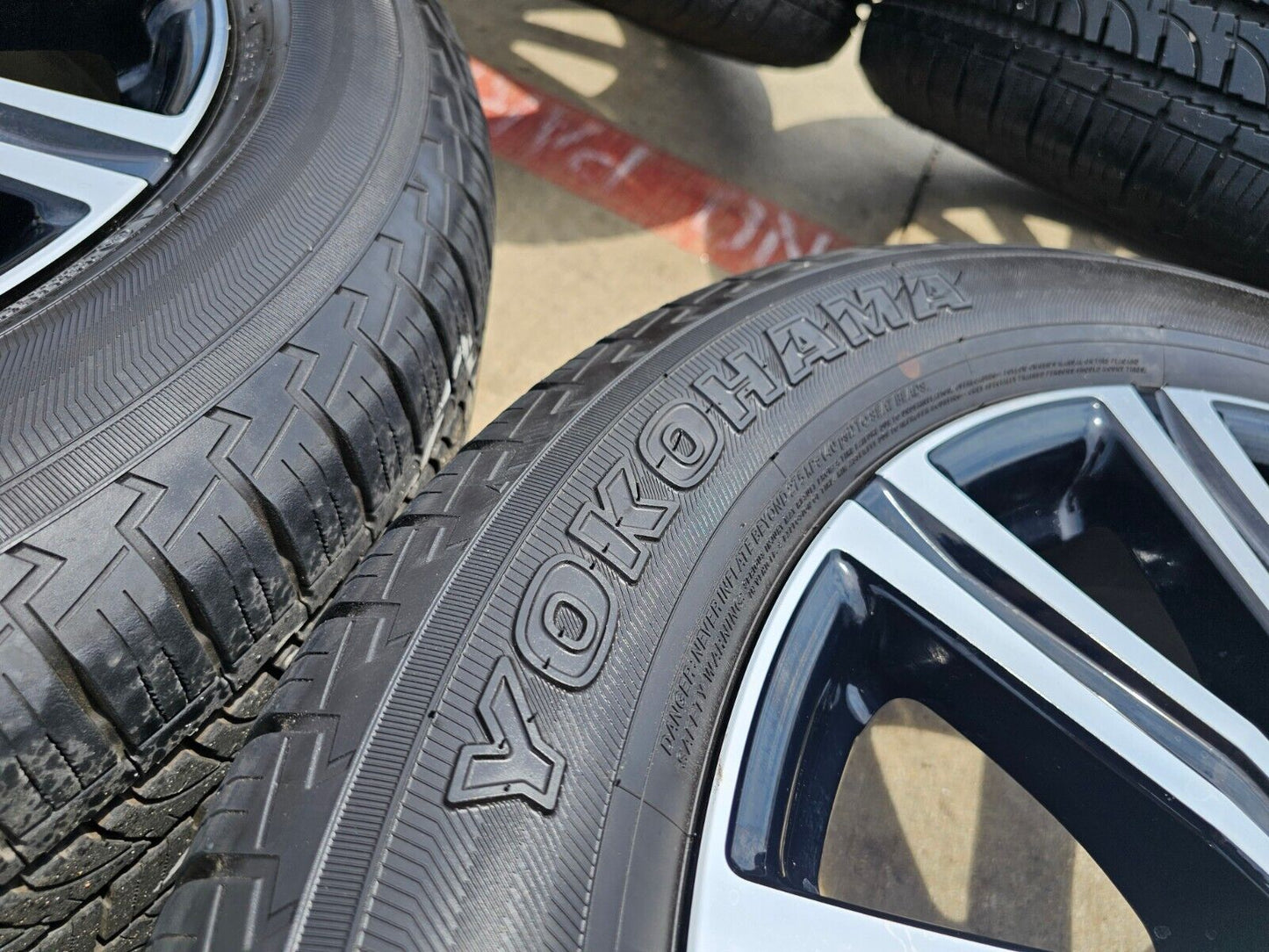 21" Lexus LX570 Toyota Land Cruiser OEM 74341 wheels rims tires 5x150