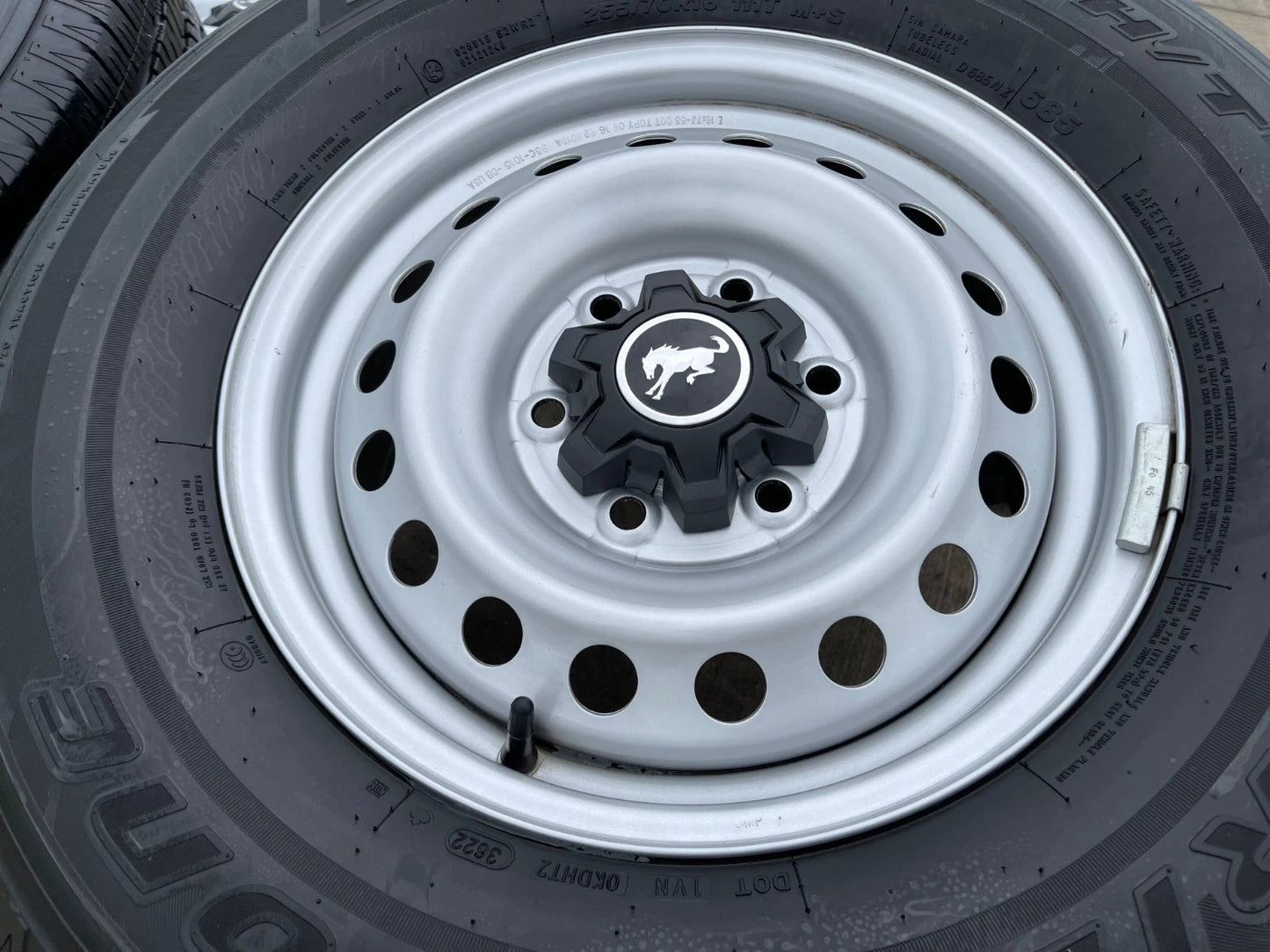 16" Ford Bronco steel wheels rims tires 10226 Ranger 2021 2022 2023 2024 2025