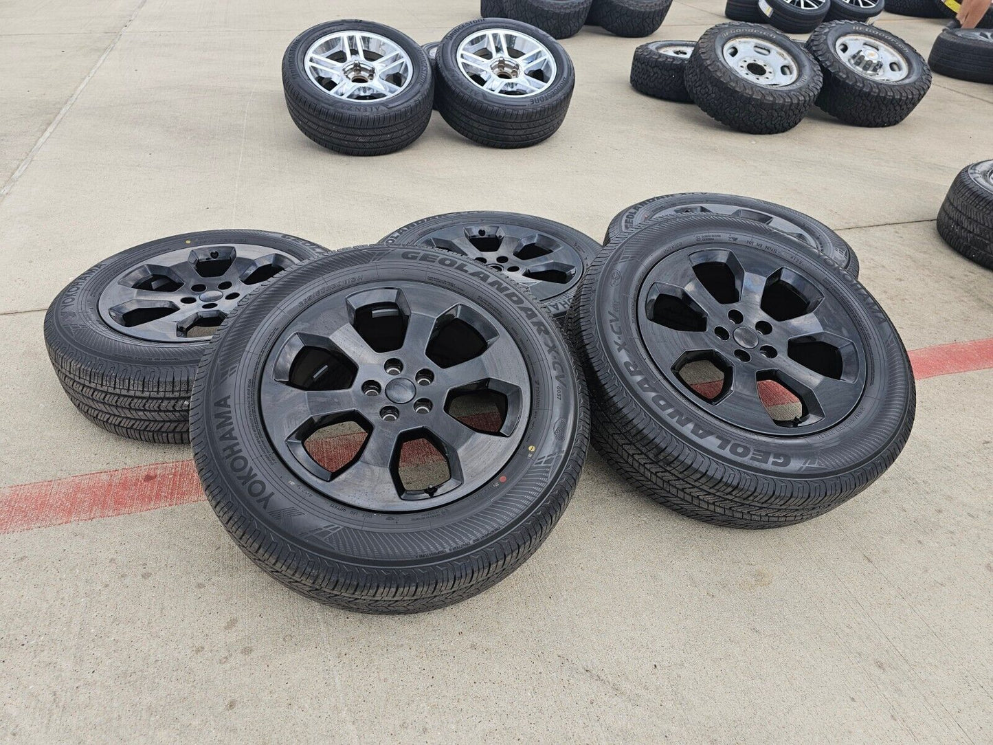 20" Land Rover Defender OEM wheels rims 72349 Range 2023 2024 2025 NEW