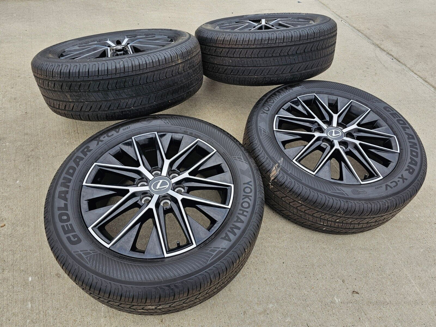 20" Lexus GX550 OEM wheels rims Toyota Land Cruiser Tundra 10545 LX600 2025 NEW