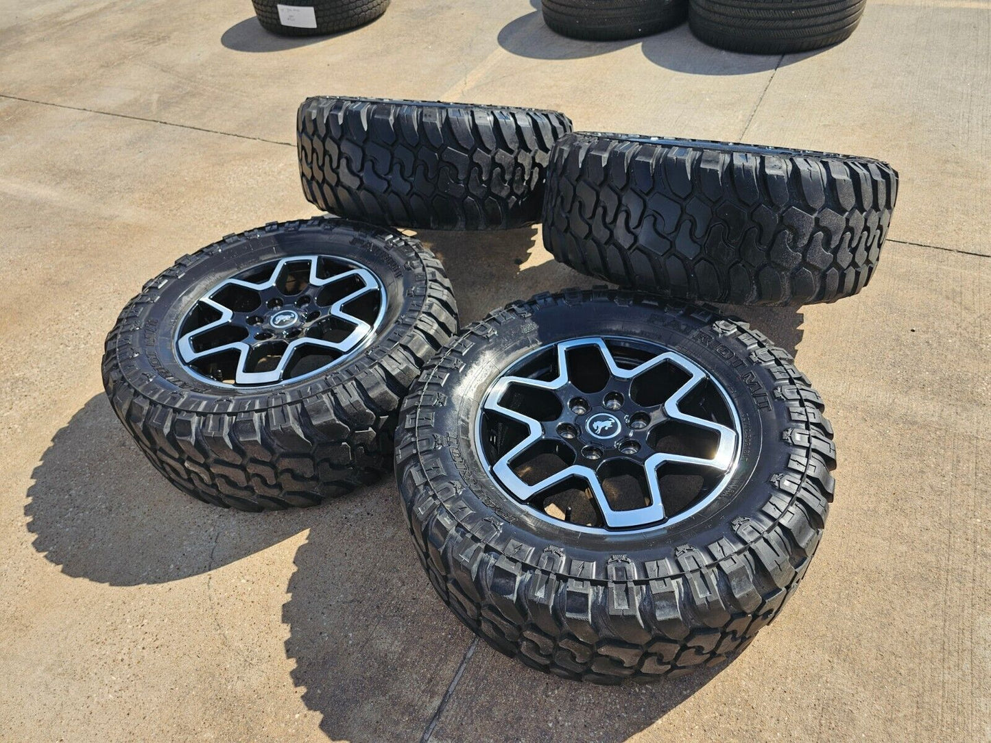 18" Ford Ranger Bronco wheels rims 95213 6x139 tires 2022 2023 2024 2025 33"