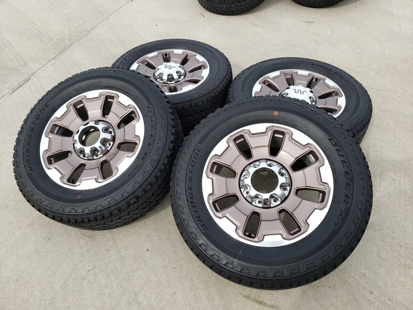 20" Ford F-250 F-350 OEM KING RANCH tan wheels rims 10487 2024 2025