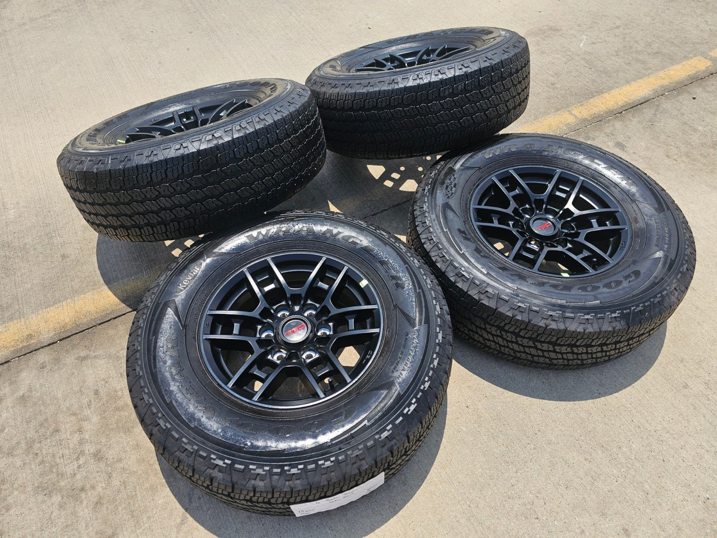 16" Toyota Tacoma TRD wheels rims tires 75258 OEM 4Runner FJ Cruiser