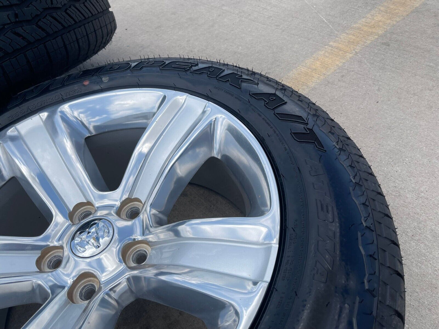 20" Dodge Ram 1500 OEM wheels rims 5x5.5 2453 tires 2018 2019 2020 2021
