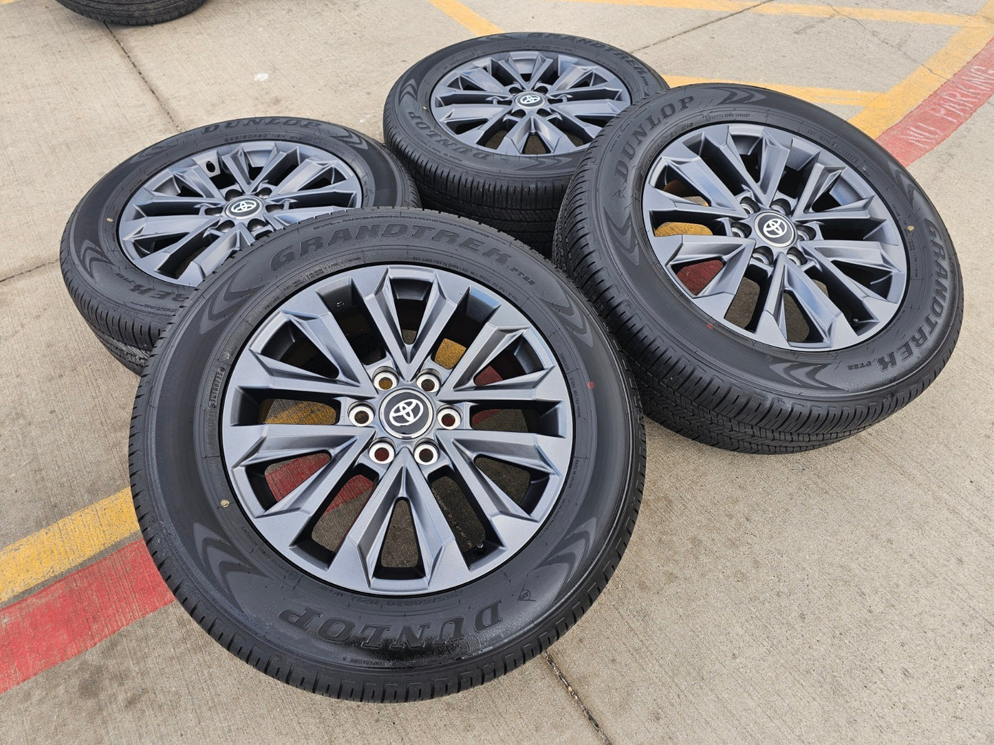 20" Toyota Land Cruiser OEM wheels rims Tundra Sequoia 2024 2025 2026 NEW