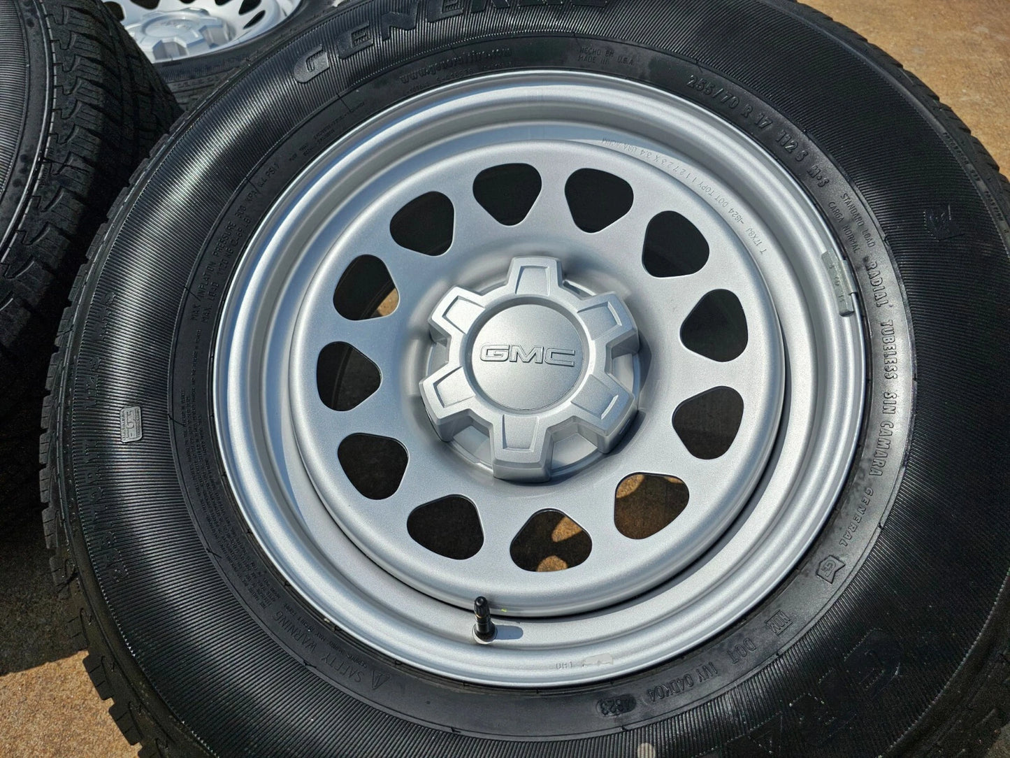 17" GMC Sierra Chevy Silverado OEM wheels rims tires 8130 Yukon NEW