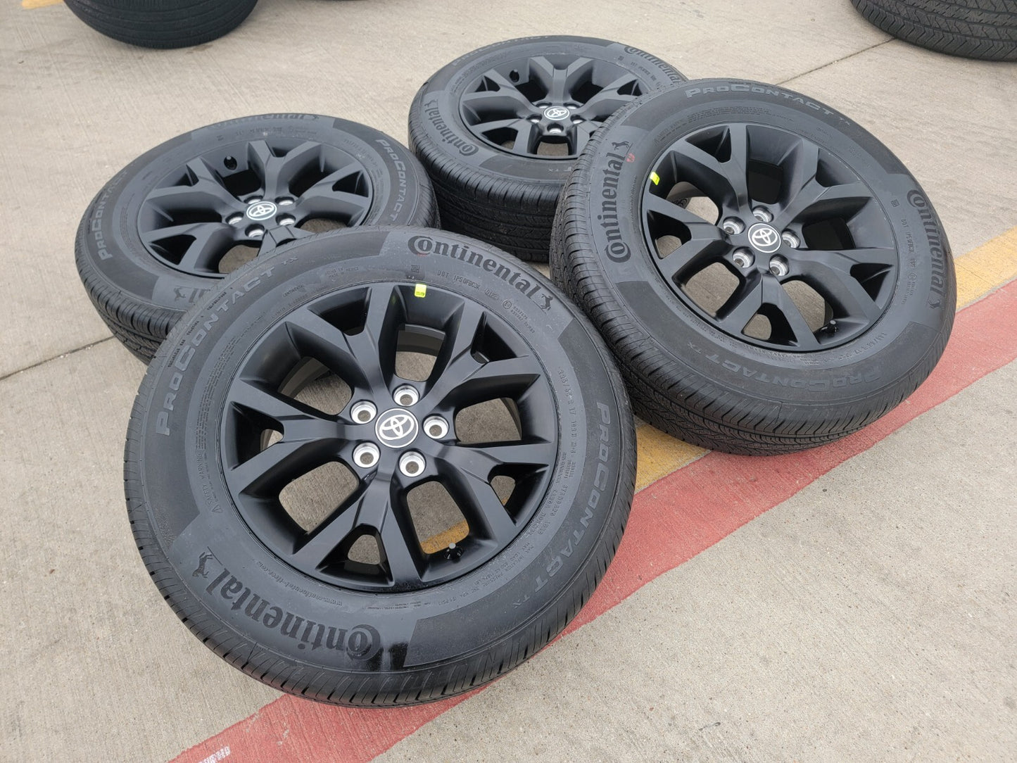 17" Toyota Rav4 OEM wheels rims black Camry Avalon Highlander NEW