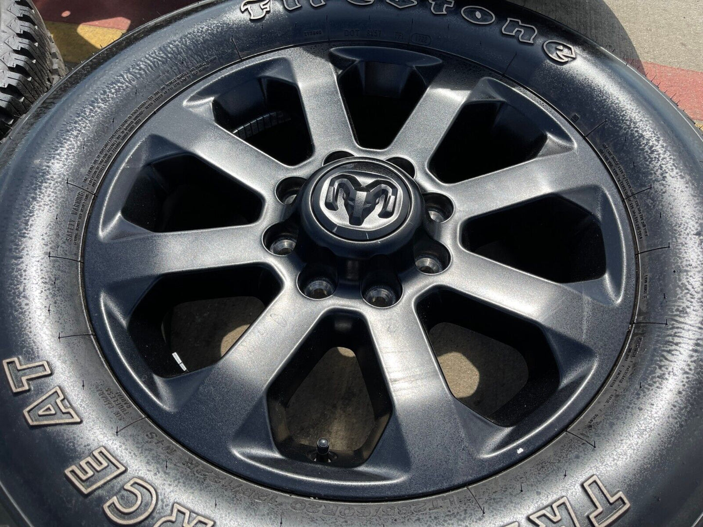 20" Dodge Ram 2500 3500 LARAMIE OEM 2700 wheels rims tires 2022 2023 2024 2025