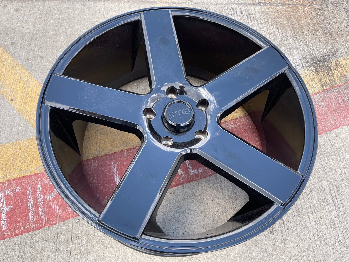 (1) 22" 22x9.5 DUB Baller Dodge Ram 1500 wheel rim spare +26