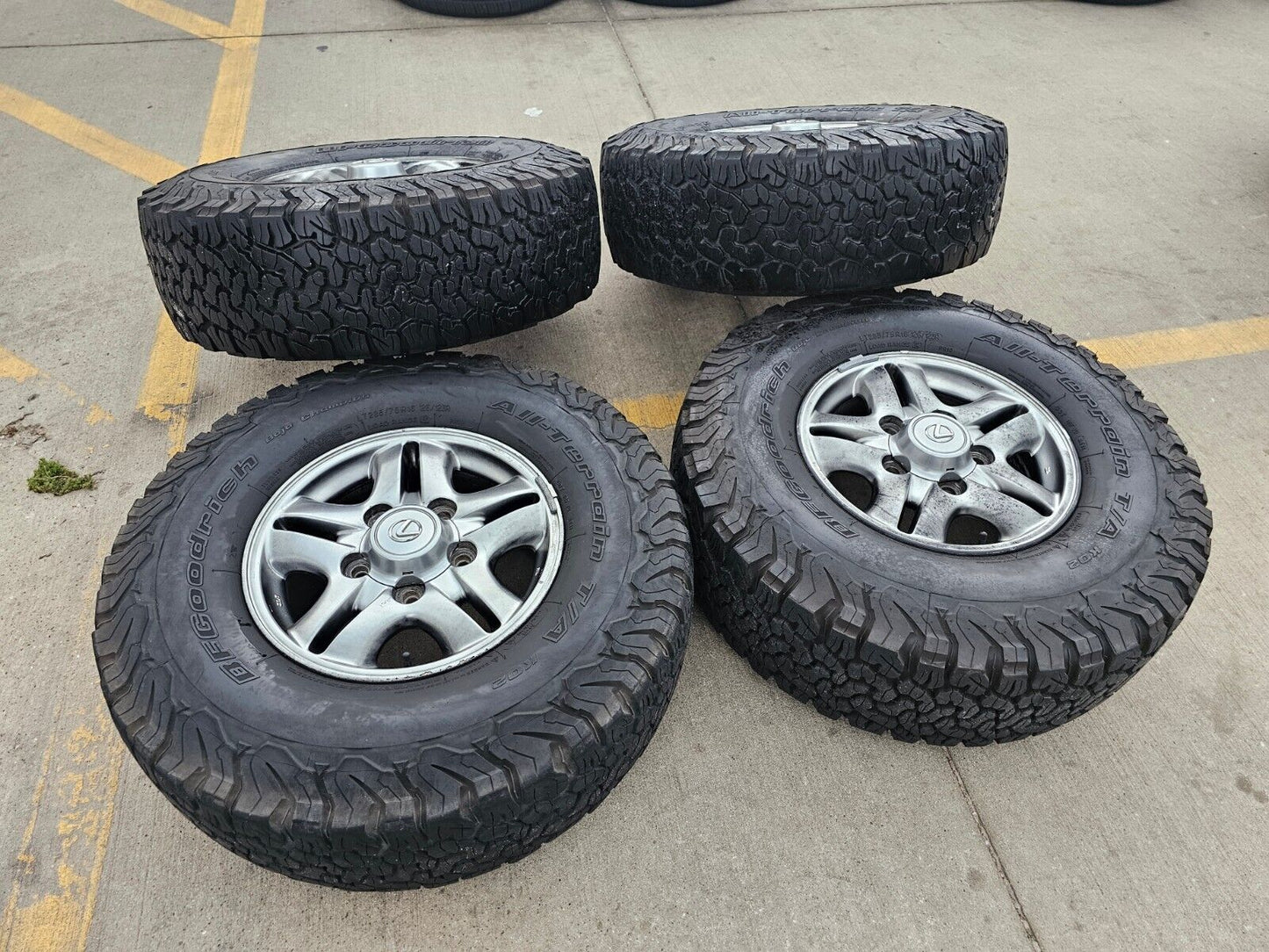 16" Lexus LX470 Toyota Land Cruiser OEM 74145 wheels rims 1998 1999 2000 2002
