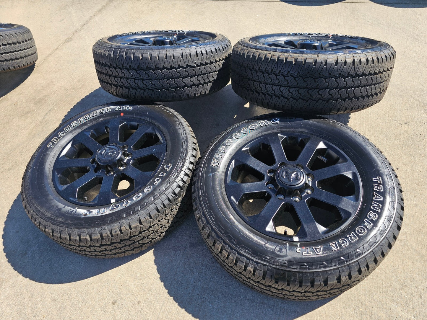 20" Dodge Ram 2500 3500 LARAMIE OEM 2700 wheels rims tires 2023 2024 2025 NEW