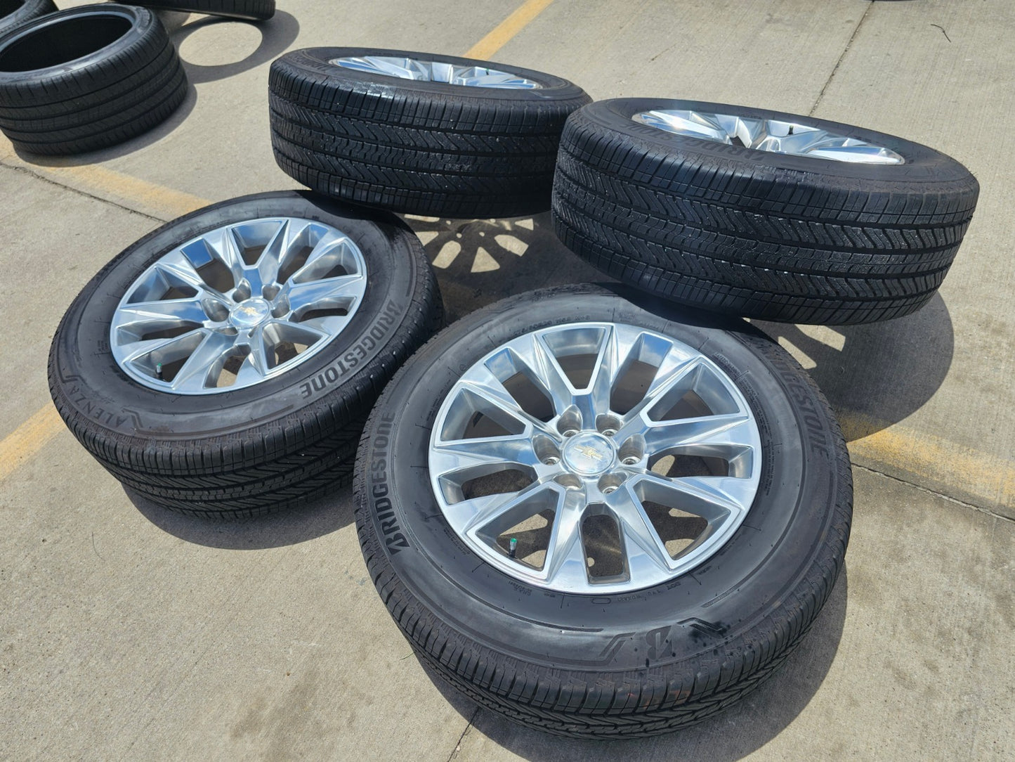 20" Chevy Tahoe Silverado LTZ 5920 OEM wheels rims Yukon 2023 2024 2025 2026 NEW