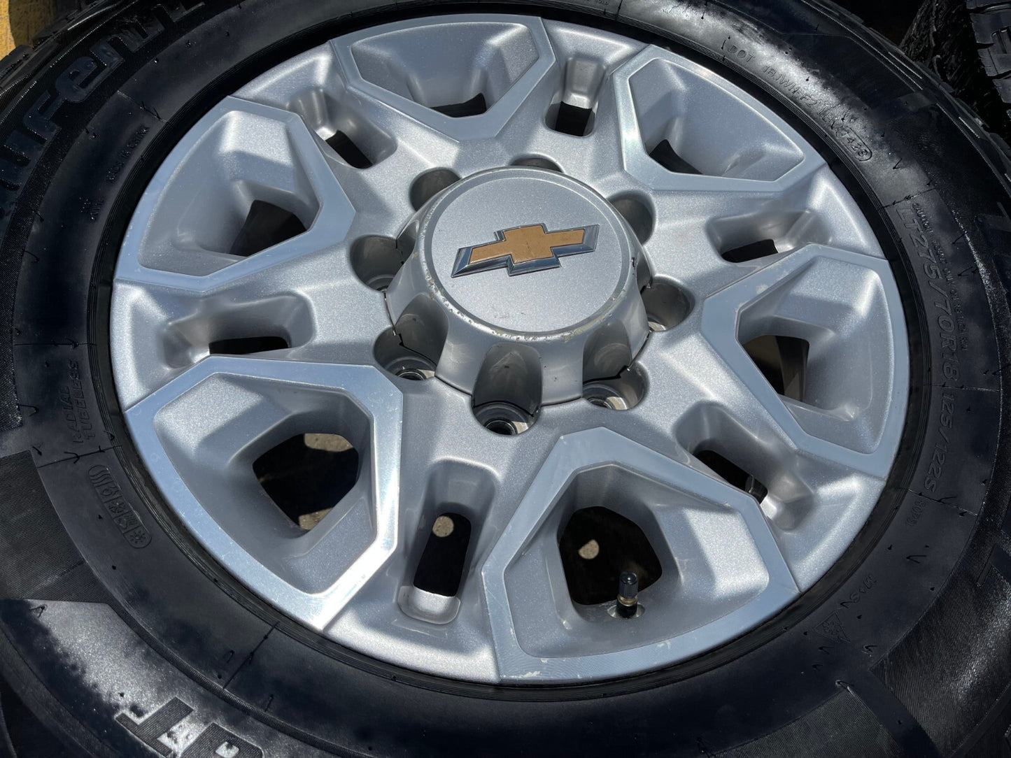18" Chevy Silverado 2500 3500 OEM 5959 wheels rims 2021 2022 2023 2024 2025