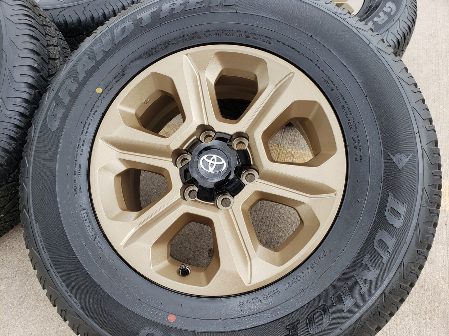 17" 4Runner Toyota Tacoma OEM BRONZE wheels rims 75153 FJ NEW