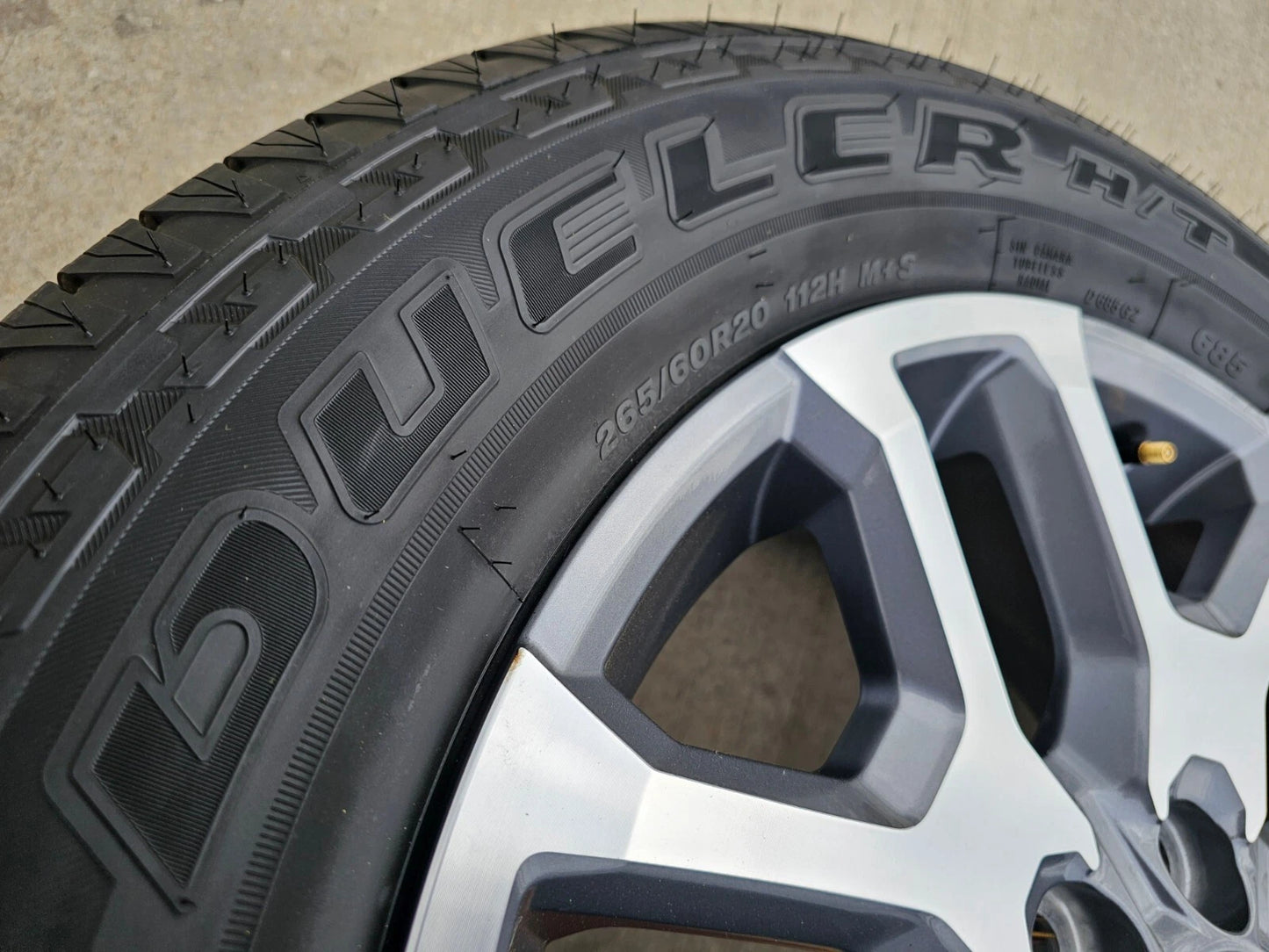20" Toyota Tundra TSS TRD OEM wheels rims tires 95359 Sequoia 2024 2025 2026 NEW