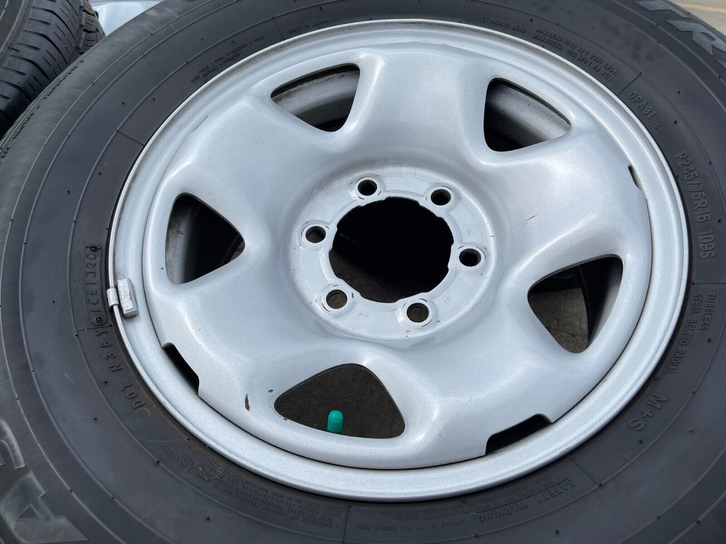 16" Toyota Tacoma OEM steel wheels rims 75192 tires 2019 2020 2021 2022 2023