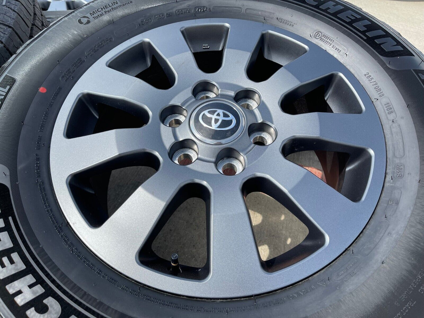18" Toyota Land Cruiser OEM wheels rims 95952 Tundra Sequoia 2024 2025 2026 NEW