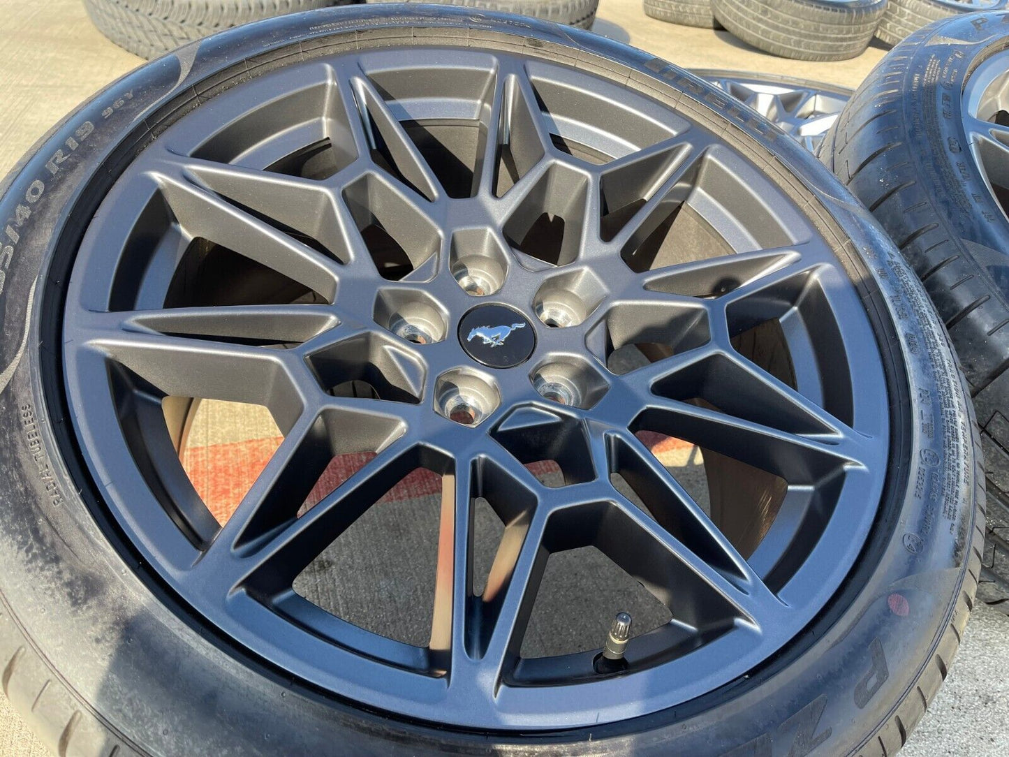 19" Ford Mustang GT Performance Track Pack OEM wheels rims 2024 2025 TPMS NEW