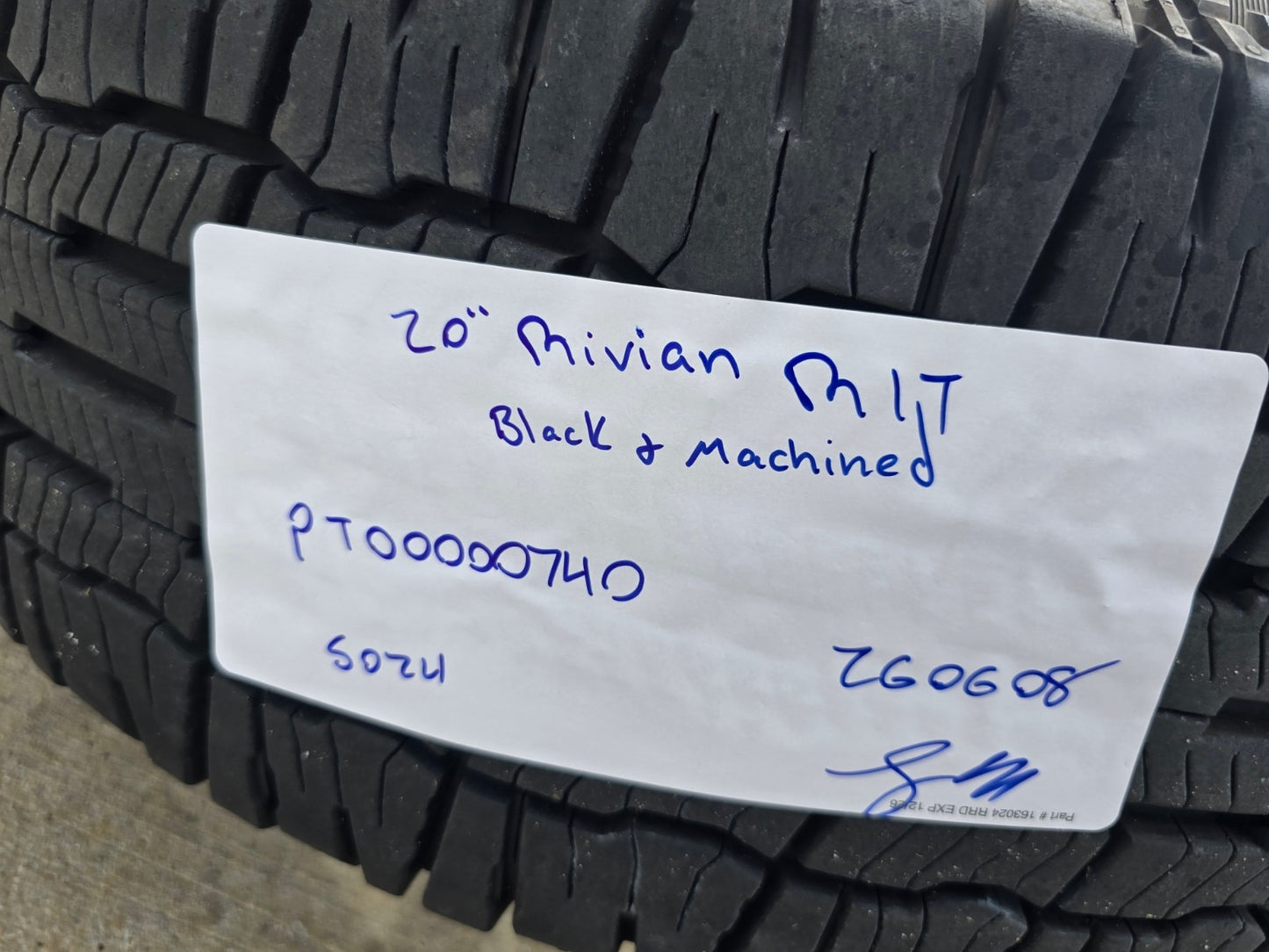 20" Rivian R1T R1S OEM wheels rims All Terrain 2023 2024 2025 2026 2027 MICHELIN