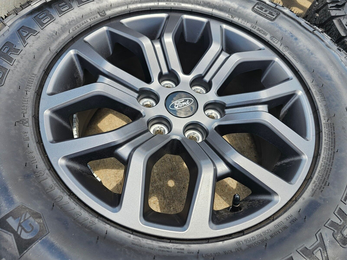 18" Ford F-150 TREMOR OEM rims wheels 10342 TIMBERLINE Expedition 2023 2024 NEW