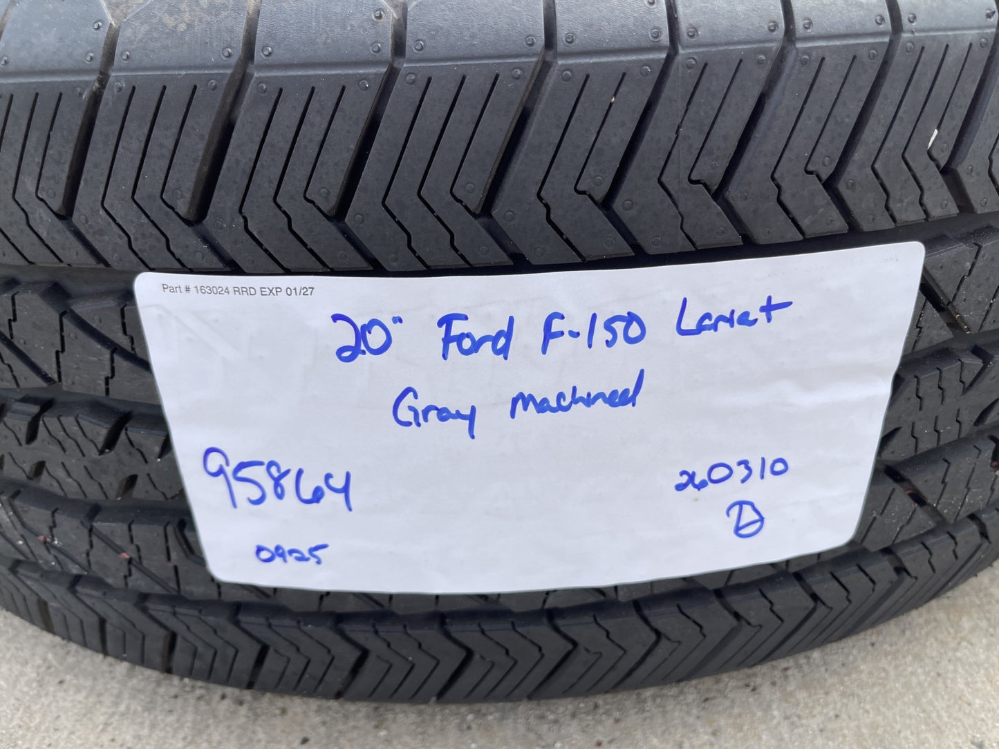 20" Ford F-150 LARIAT OEM 95864 rims wheels Expedition 2024 2025 2026 2027 NEW