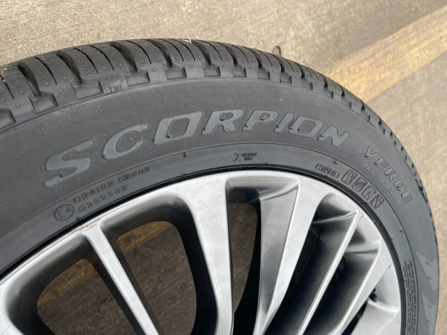 22" Infiniti QX80 QX56 Nissan Titan OEM wheels rims 73807 tires NEW