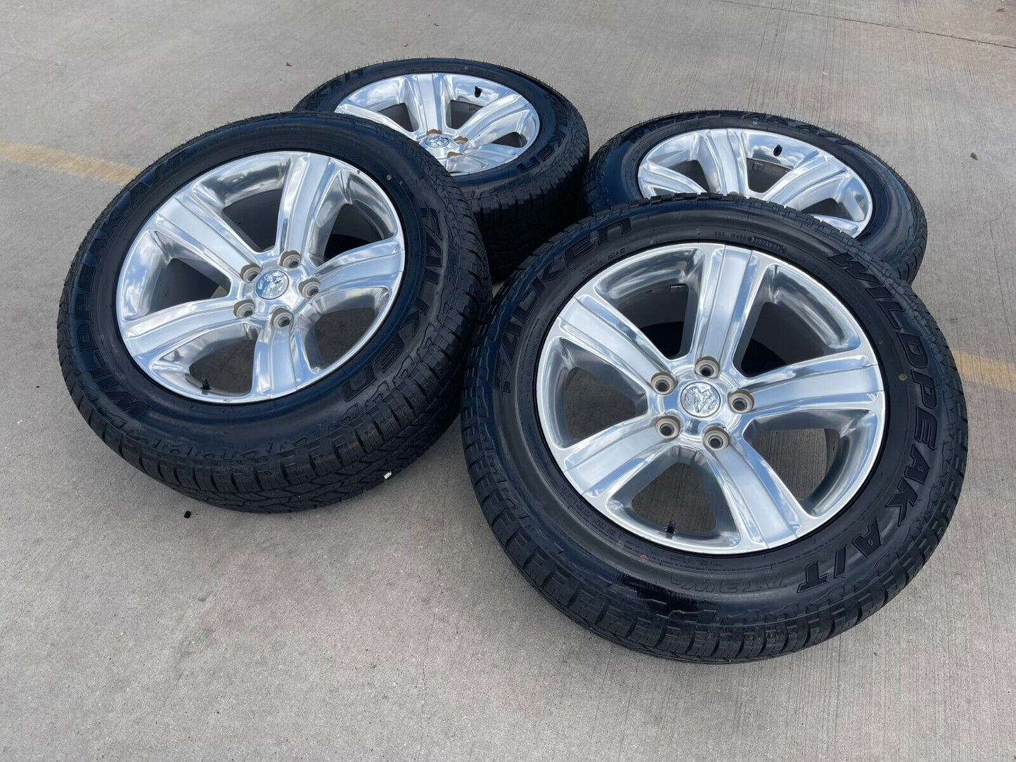 20" Dodge Ram 1500 OEM wheels rims 5x5.5 2453 tires 2018 2019 2020 2021