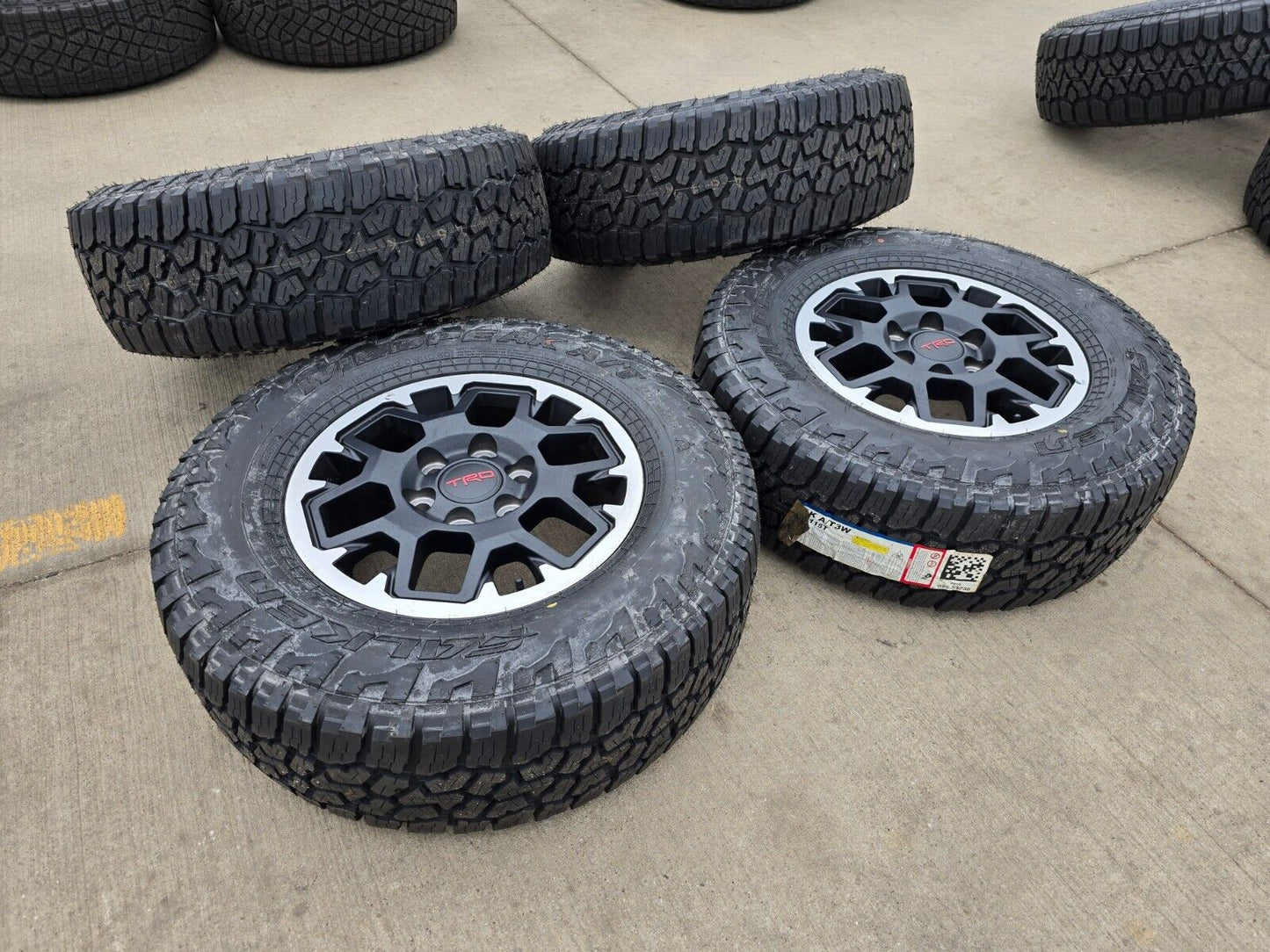 17" Toyota Tacoma 4Runner TRD OEM 42611 95893 10638 wheels rims 2025 A/T3 NEW
