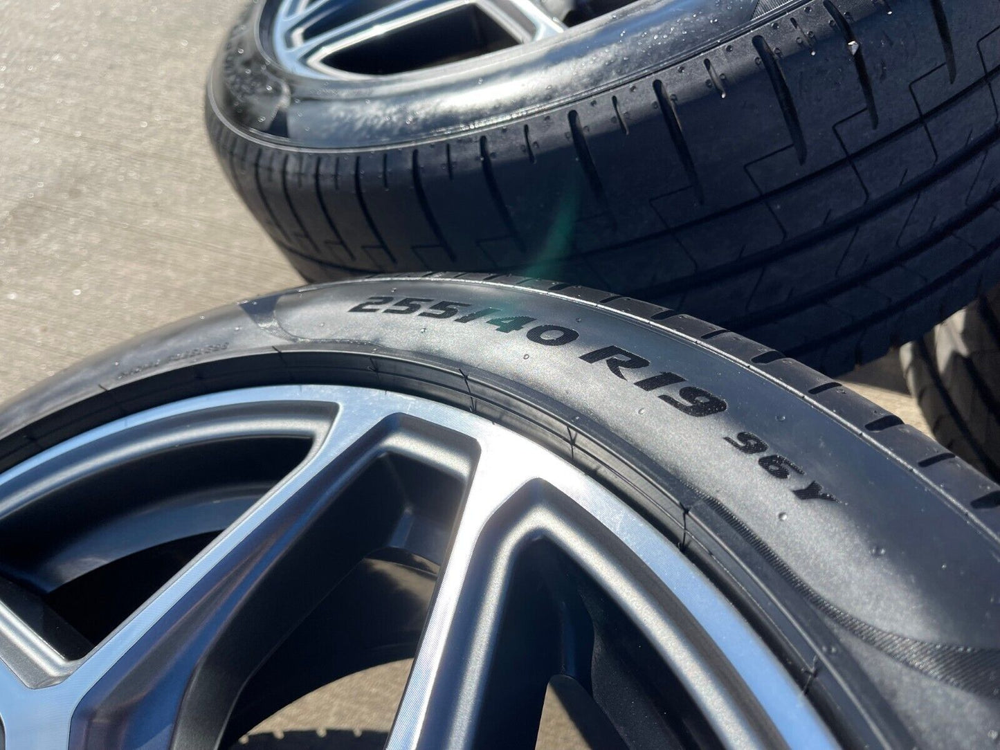 19" Ford Mustang GT Performance Track Pack OEM wheels rims 2024 2025 TPMS NEW