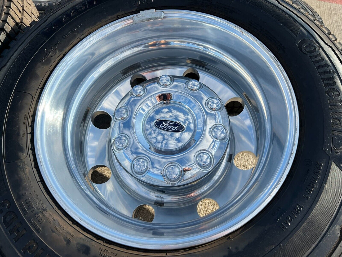 19.5" Ford F-450 Dually F-550 rims wheels RAM 4500 OEM 10x225 2022 2023 2024 NEW