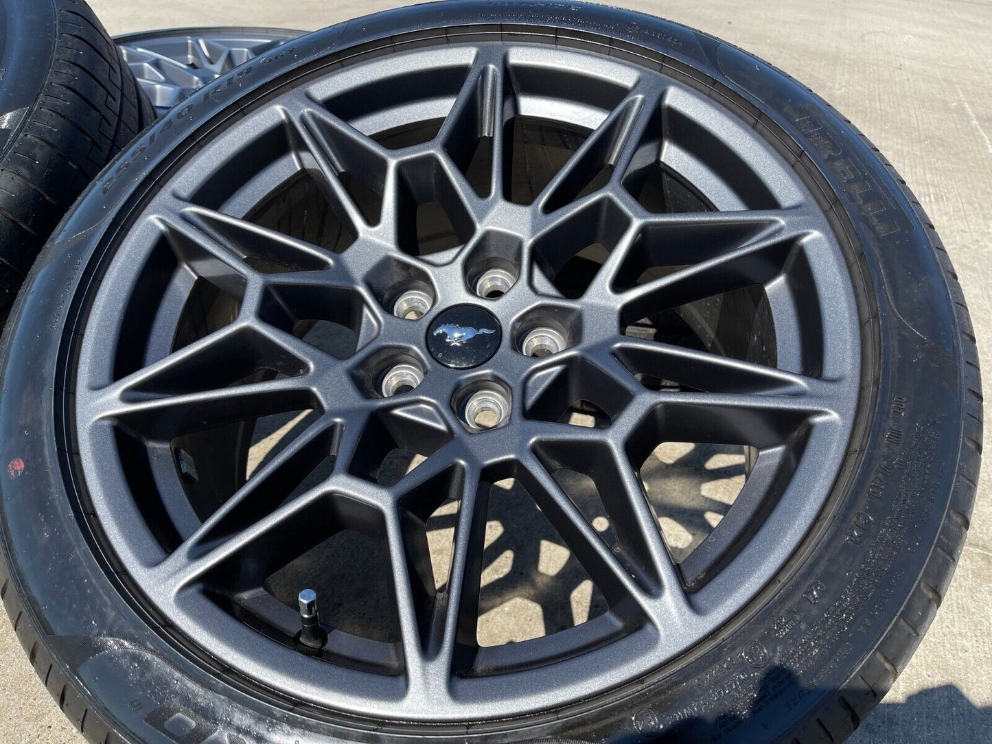 19" Ford Mustang GT Performance Track Pack OEM wheels rims 2023 2024 2025 NEW