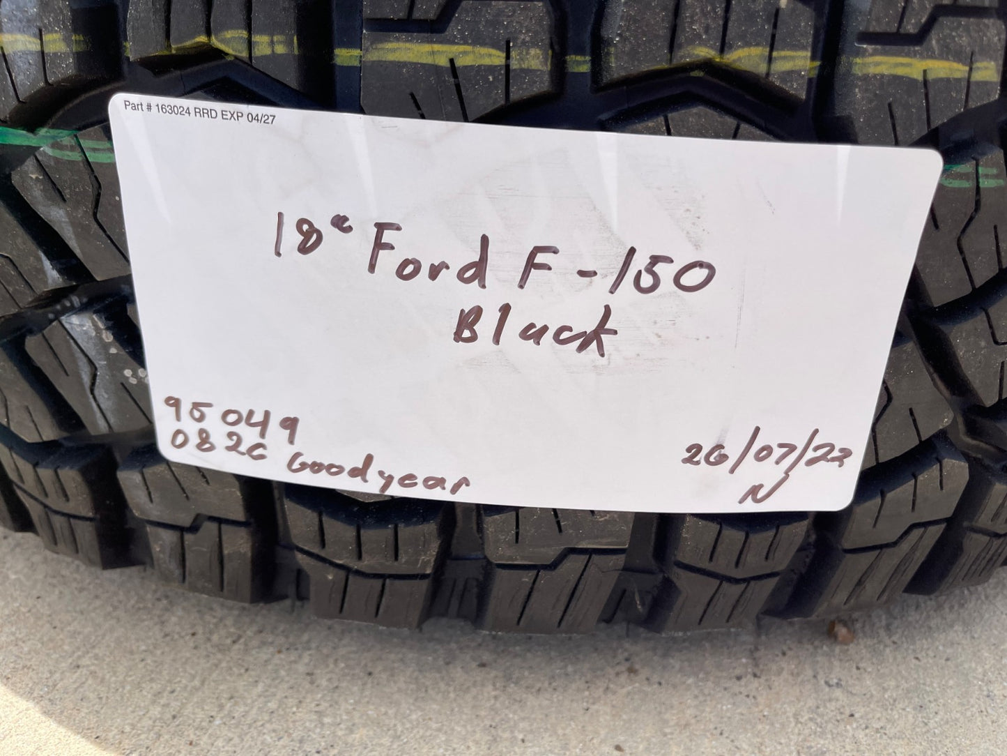 18" Ford F-150 OEM rims wheels 95049 10340 Expedition 2026 2027 GOODYEAR NEW
