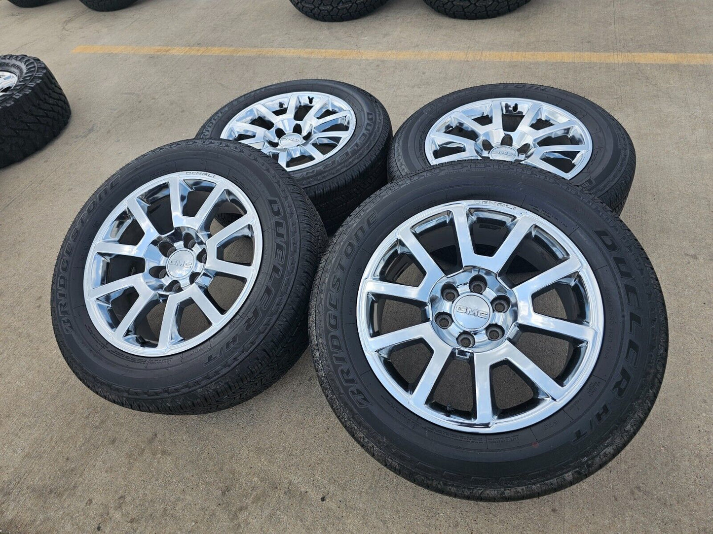 20" GMC Sierra Yukon Denali OEM CHROME wheels rims 5644 tires