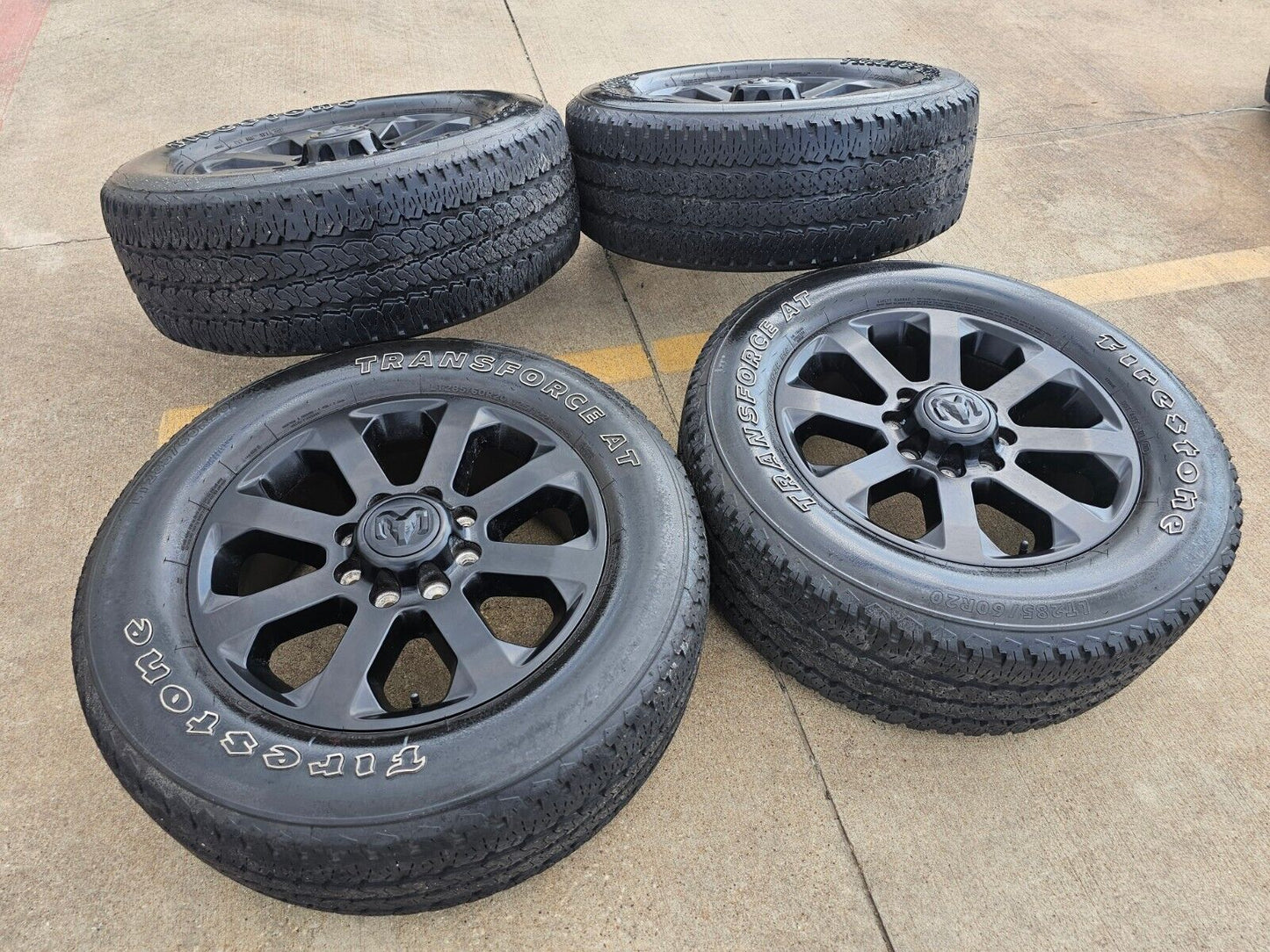20" Dodge Ram 2500 3500 LARAMIE OEM 2700 wheels rims 2021 2022 2023 2024 2025