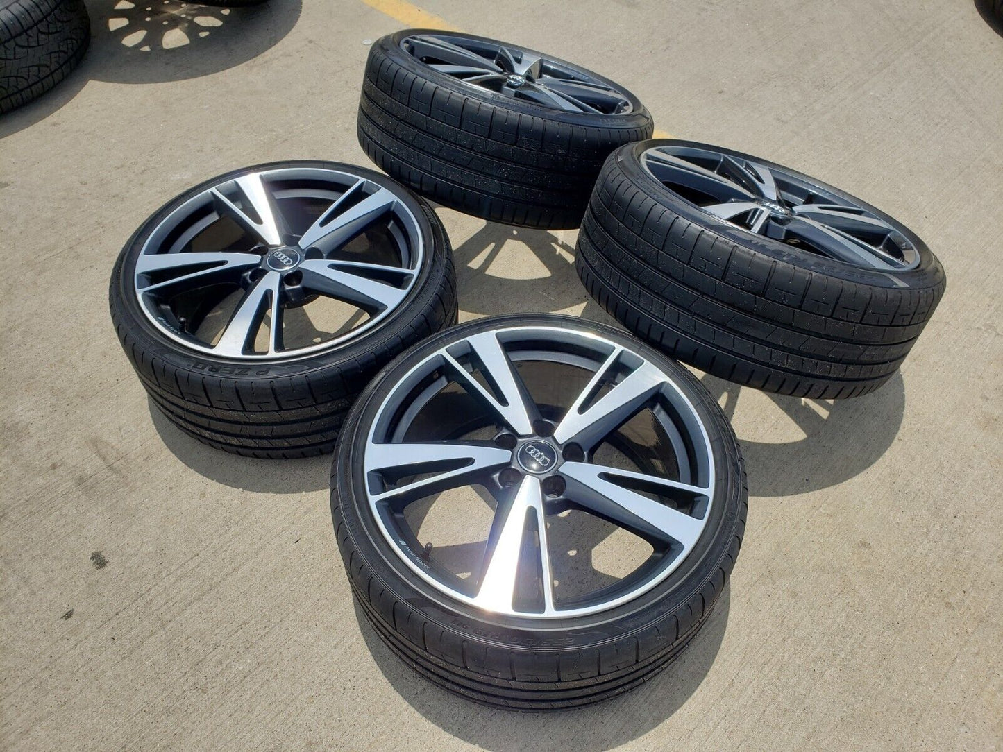 19" Audi RS3 OEM wheels rims A4 S4 A5 S5 S6 A6 59046 2020 2021 2022 2023 2024
