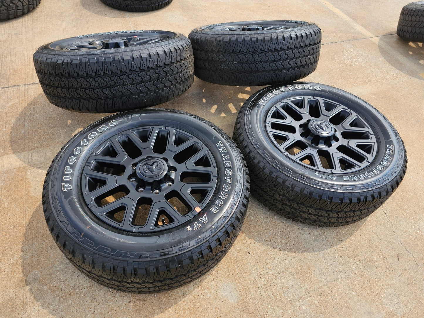 20" Dodge Ram 2500 3500 LARAMIE OEM 51649 wheels rims tires 2024 2025 2026 NEW
