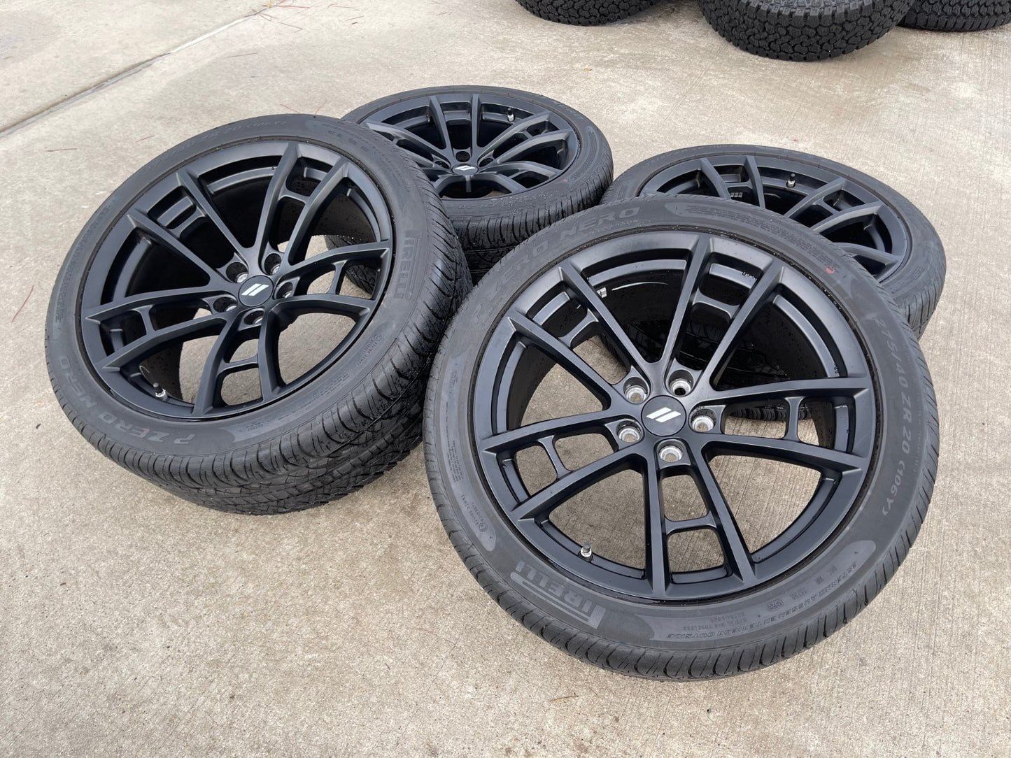 20" Dodge Charger Challenger SRT Scat Pack OEM wheels rims 2605 2715 tires