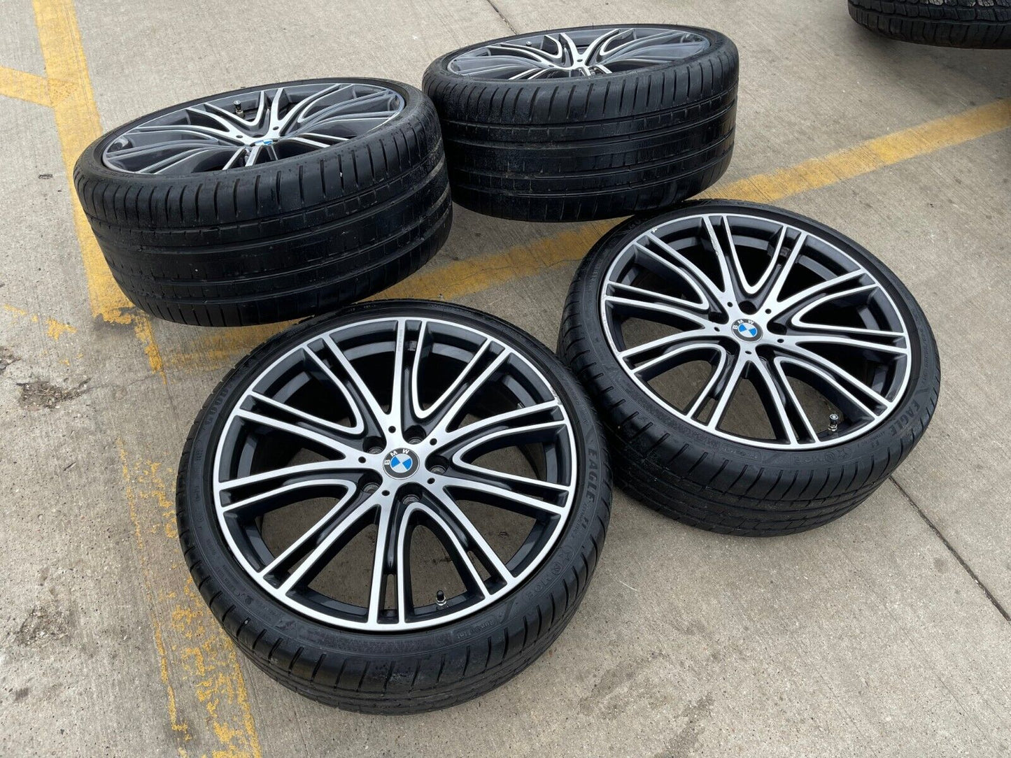 20" BMW OEM 530i M550i 5 Series wheels rims 86336 86340 tires