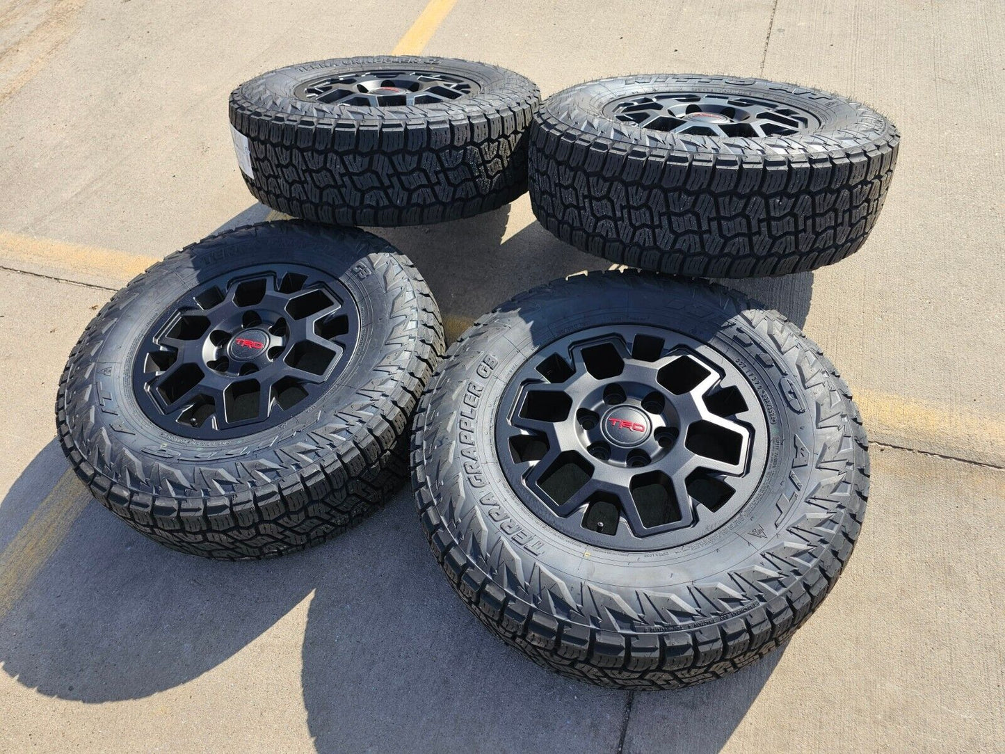17" Toyota Tacoma 4Runner TRD OEM 10638 42611 95893 wheels rims 2025 NITTO NEW