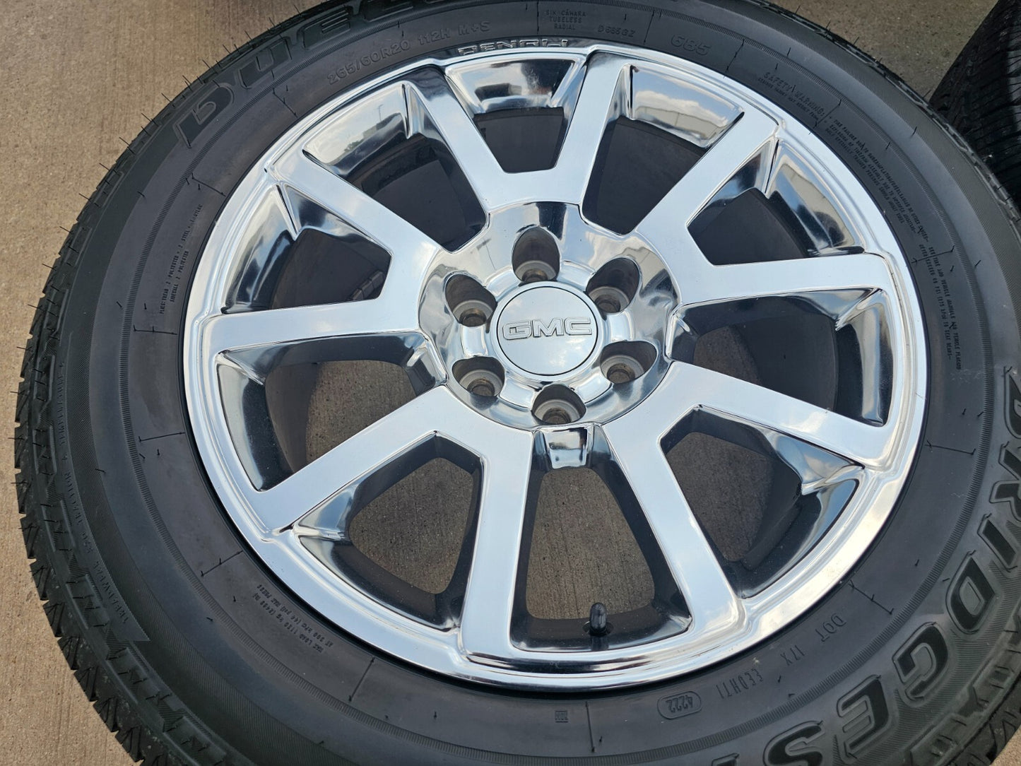 20" GMC Sierra Yukon Denali OEM CHROME wheels rims 5644 tires