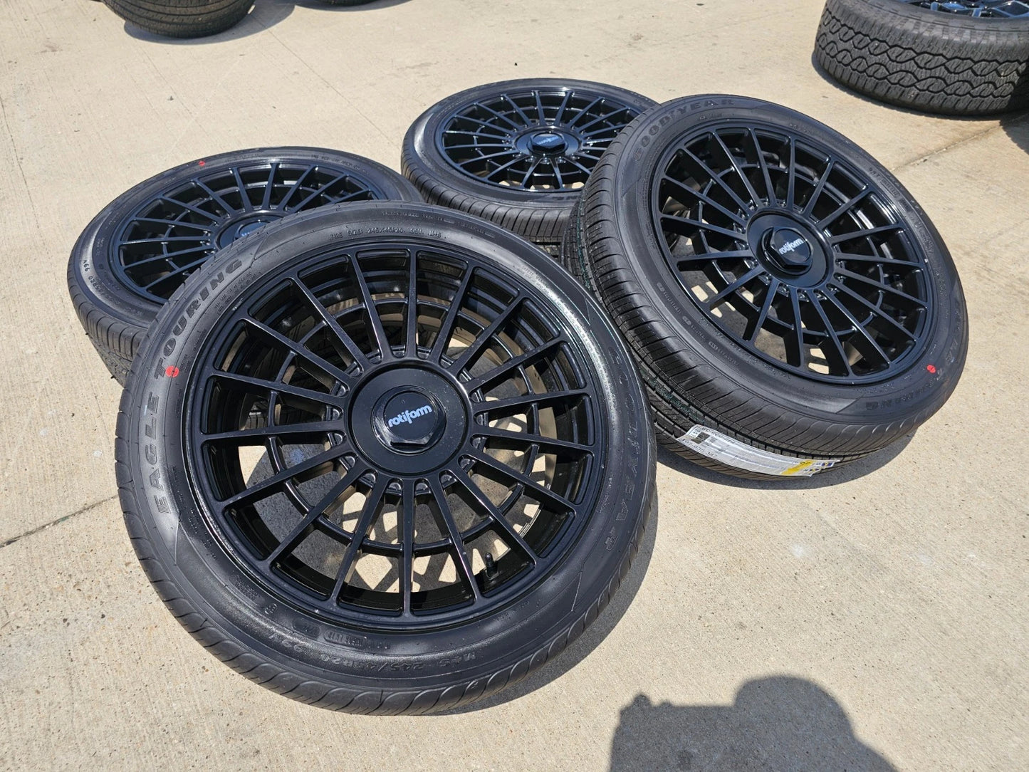 20x8.5 Rotiform LAS-R wheels rims 5x114 5x4.5 Camry Sienna Rav4 Charger NEW