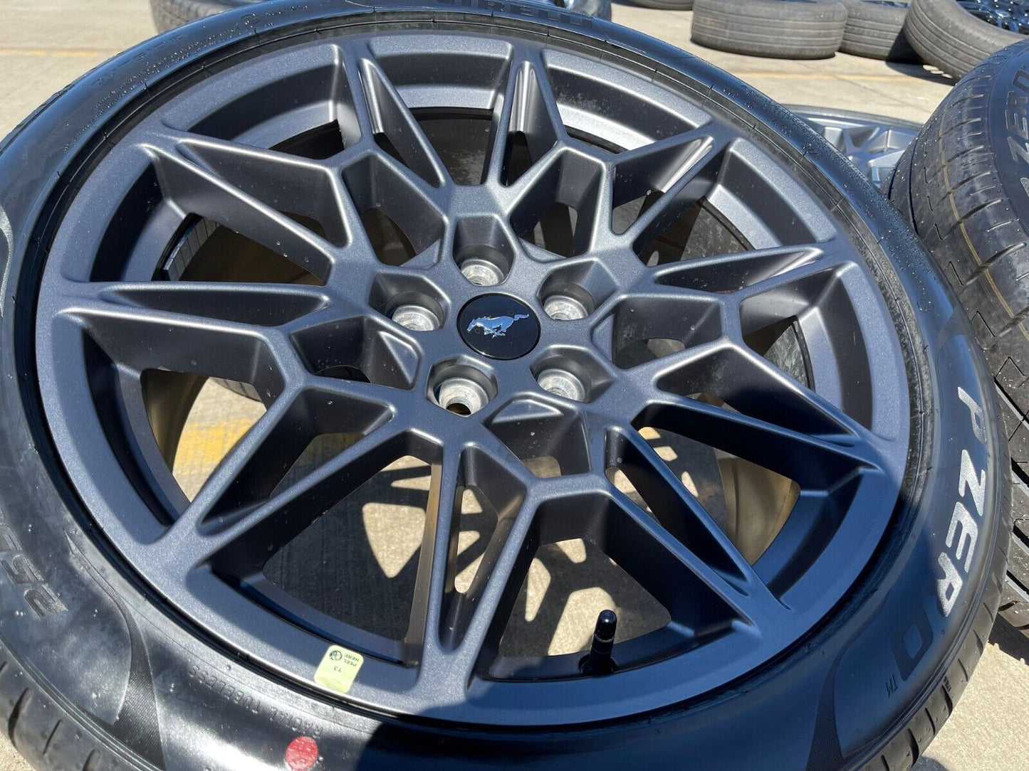 19" Ford Mustang GT Performance Track Pack OEM wheels rims 2023 2024 2025 NEW