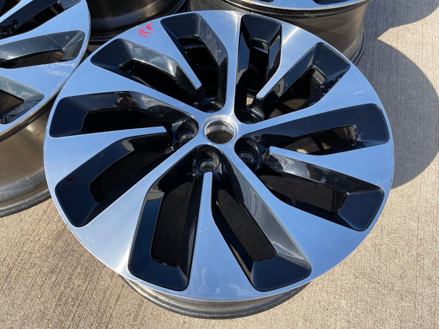 21" Lucid Air OEM Grand Touring black wheels rims 5x120 2022 2023 2024 2025