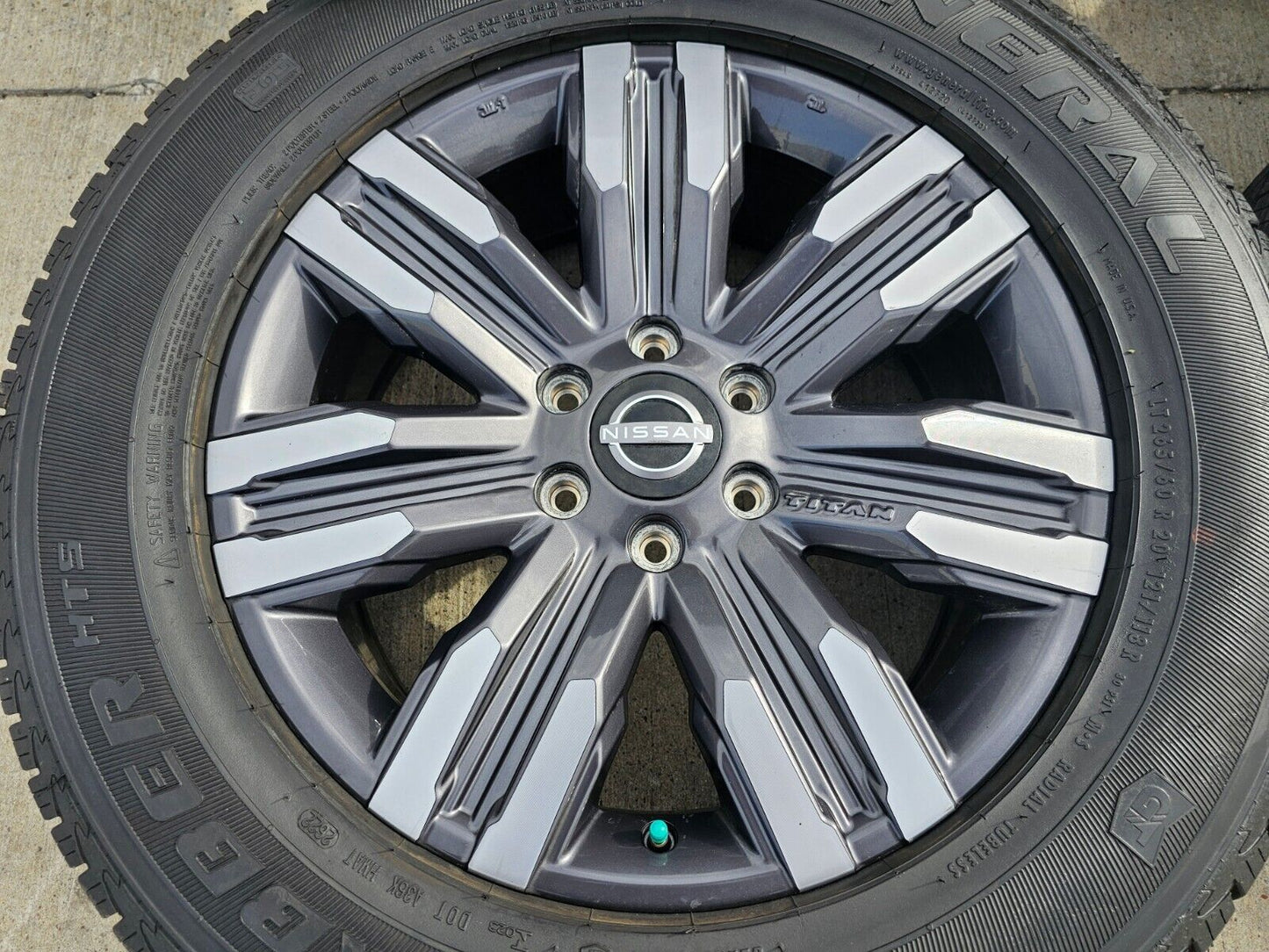 20" Nissan Titan XD Pro-4X OEM wheels rims tires 2019 2020 2021 2022 2023 2024