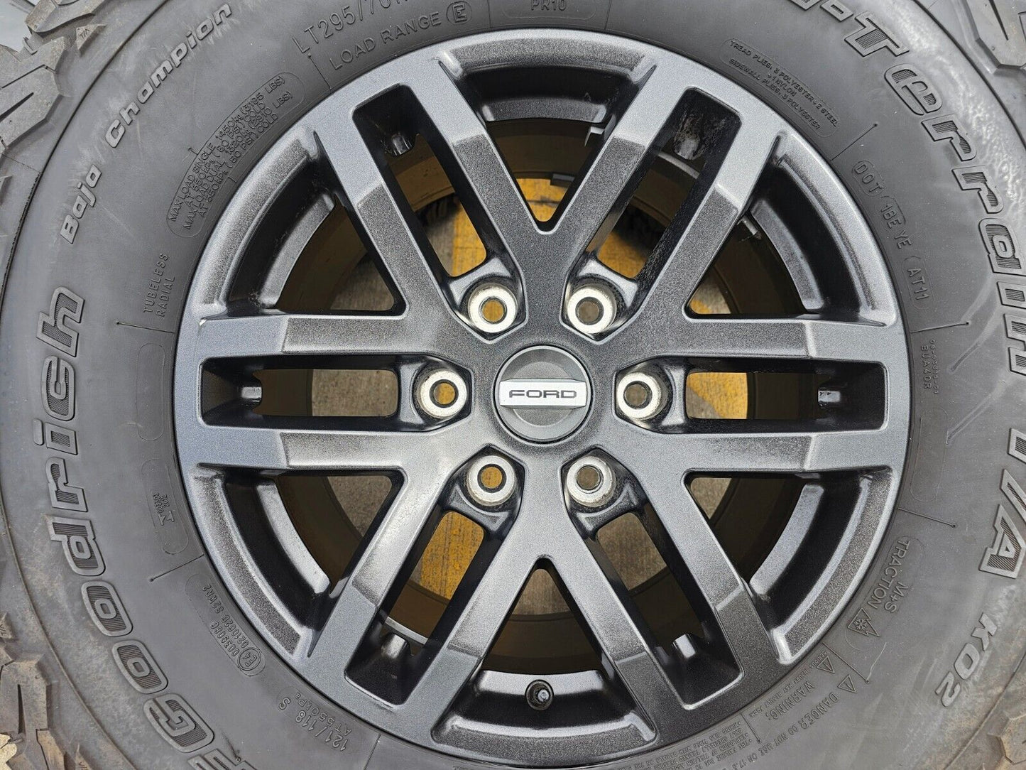 17" Ford Ranger Tremor OEM rims wheels 10431 tires 2022 2023 2024 2025 NEW BFG