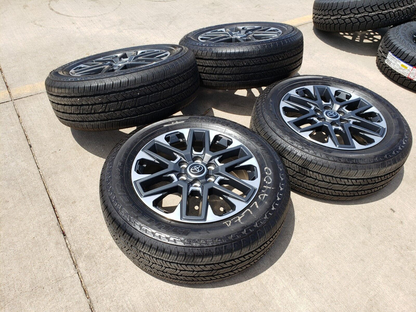 20" Toyota Tundra TSS TRD OEM wheels rims tires 95295 Sequoia 2023 2024 2025 NEW