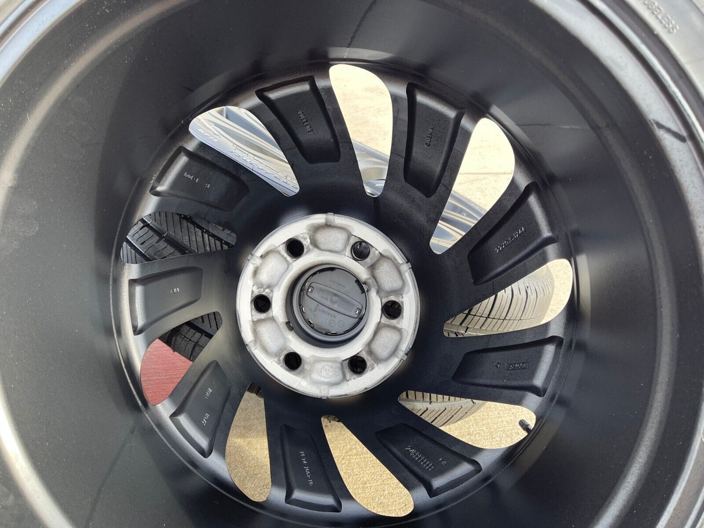 22" Lincoln Navigator OEM rims wheels Black Label 2023 2024 2025 10497 NEW