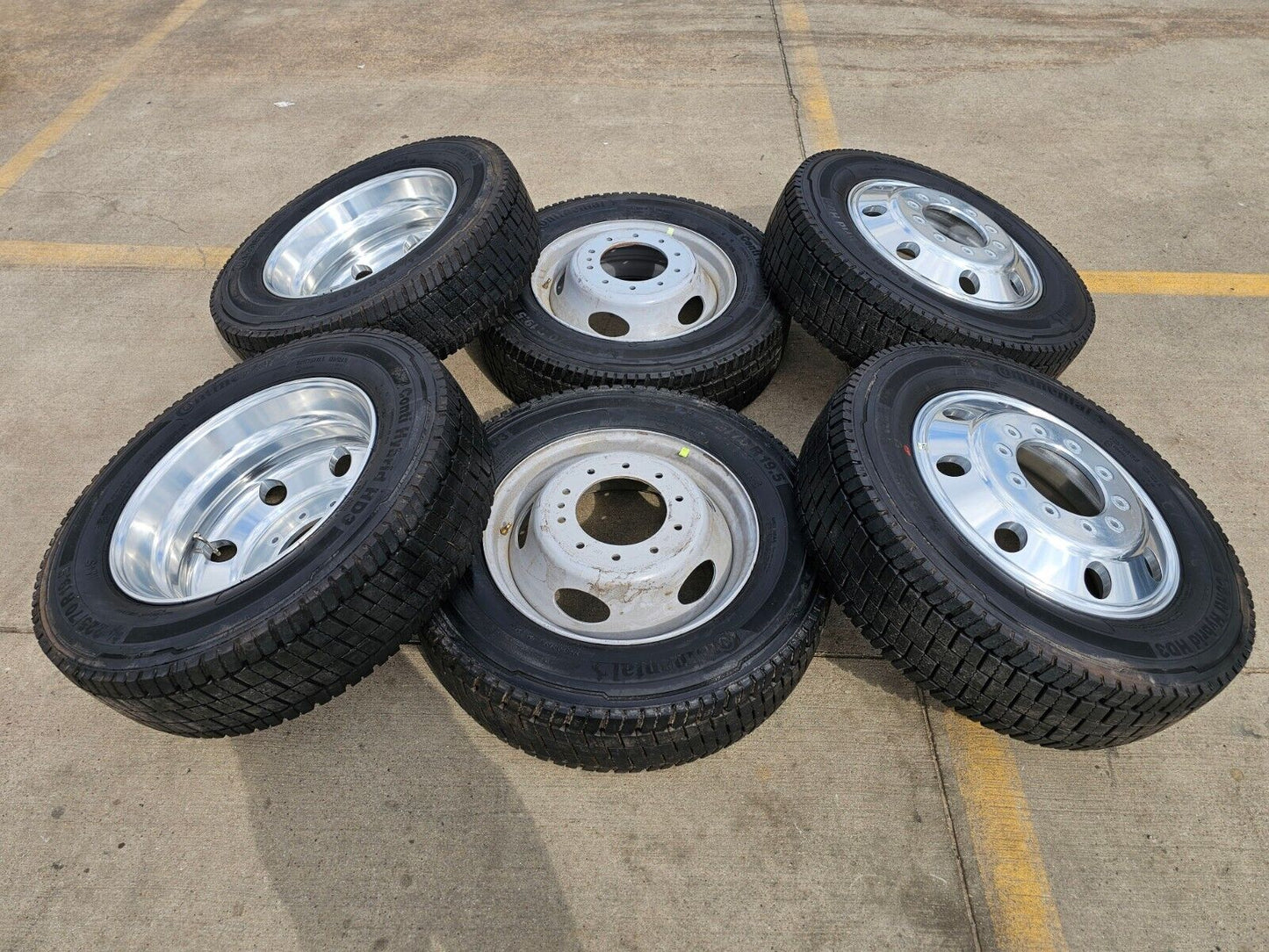 19.5" Ford F-450 Dually F-550 rims wheels RAM 4500 OEM 10x225 2022 2023 2024 NEW